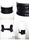 Adjustable Belt japanese Style - embossed simili leather