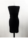 Transformable backless Dress - black or white jersey viscose