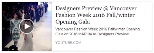 Opening gala VFW 2016 - Designer preview